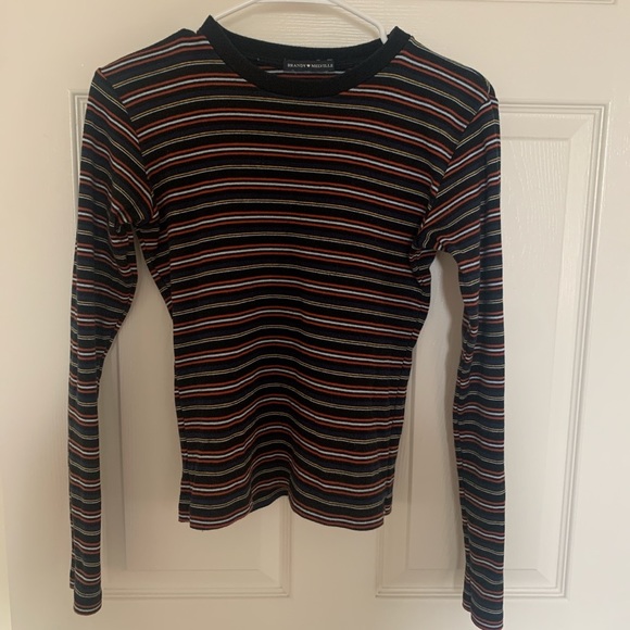 Brandy Melville Tops - Brandy Melville Striped Long Sleeve